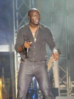 Seal el marido de Heidi Klum, un animal sobre el escenario