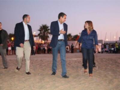 Zapatero comienza en Sanlúcar sus vacaciones