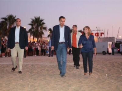 Zapatero comienza en Sanlúcar sus vacaciones