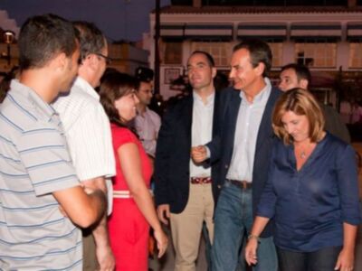 Zapatero comienza en Sanlúcar sus vacaciones
