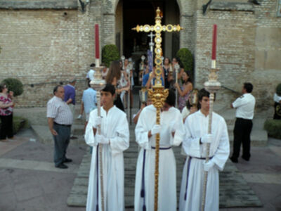 El Corpus de Saltera (Sevilla), procesiona desde el Siglo XVII el 15 de Agosto