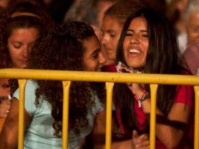 Chavely y Falete fans números uno de Isabel Pantoja en San Fernando el domingo ante 4.000 personas