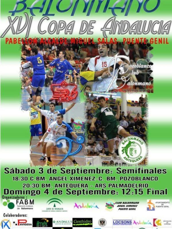 Balonmano: Los mejores equipos de Andalucía se citan en Puente Genil