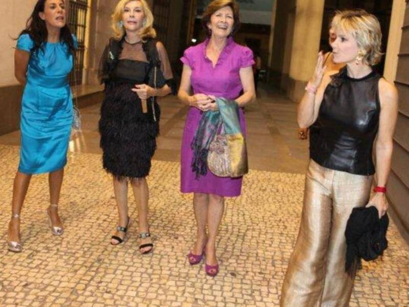 La Duquesa de Alba y Alfonso Díez, en su último acto público como solteros
