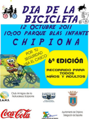 La delegación de Deportes hace público el recorrido del día de la bicicleta(Chipiona) 