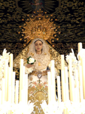 Salida extraordinaria de María Stma .de la Salud, como clausura del L Aniversario Fundacional