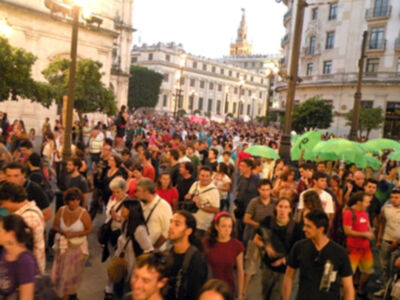 Sevilla se suma a la manifestación global de los indignados