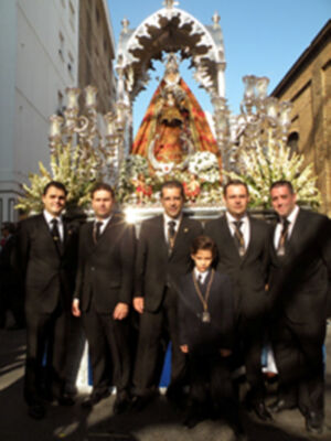 Procesión de la Virgen de la Sierra en Sevilla&#8207;