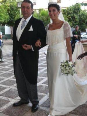 Cary Lapique y Ana Gamazo de boda en Sevilla