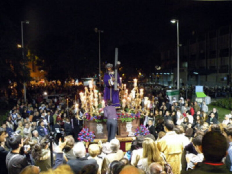 El Nazareno de la Bondad visito el Hospital de la Macarena