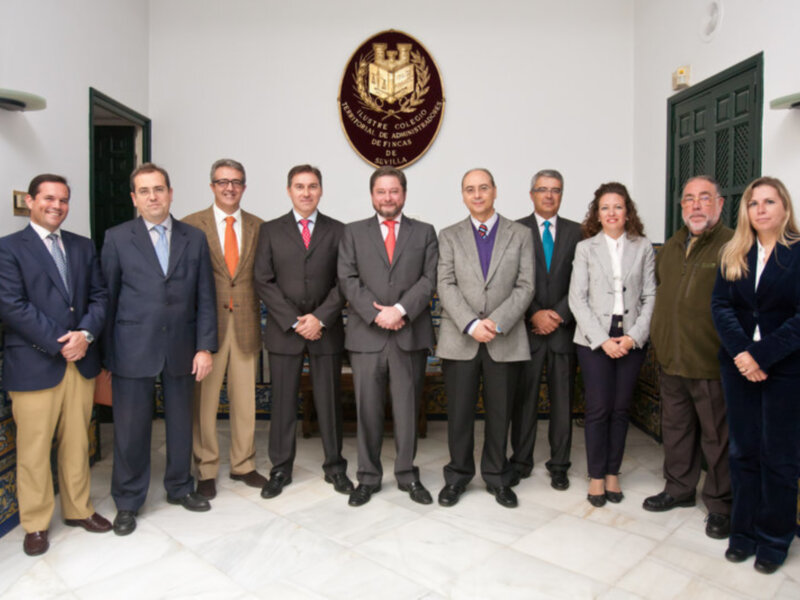 Rafael del Olmo, reelegido presidente del Colegio de Administradores de Fincas de Sevilla
