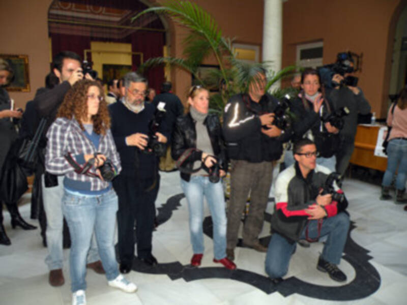 El Ateneo de Sevilla presento el cartel de la cabalgata de Reyes Magos 2012.