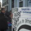 Jóvenes y hombres hacen su aportación contra la violencia hacia las mujeres(Chipiona)