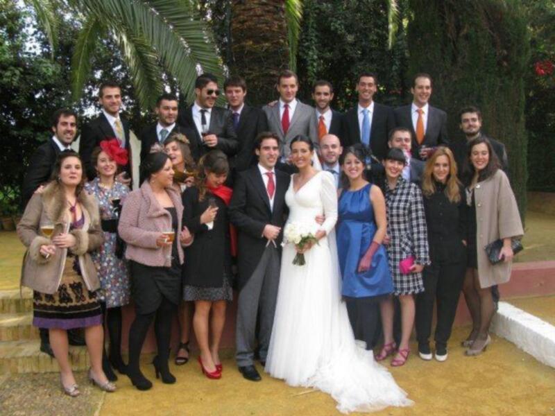 Boda en Sevilla de Alfonso Garcia Almagro y Maria Jesus Gallardo Navarro.