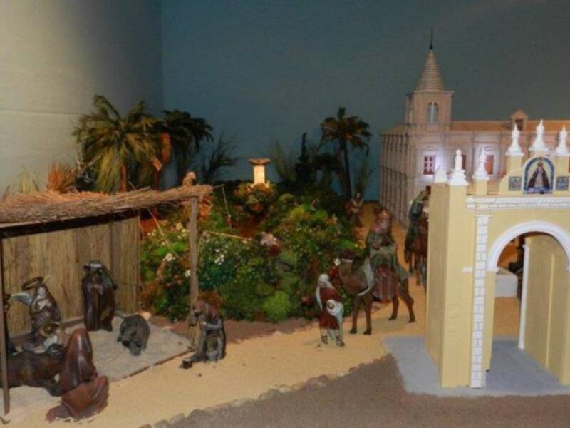 La Asociación Belén de la Solidaridad y las Asociaciones de Trasplantados de Sevilla inauguran la 10ª edición del Belén de la Solidaridad