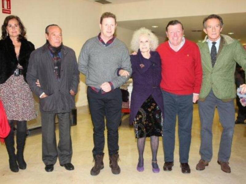 La duquesa de Alba se divierte con imitación que de ella hacen los Morancos 
