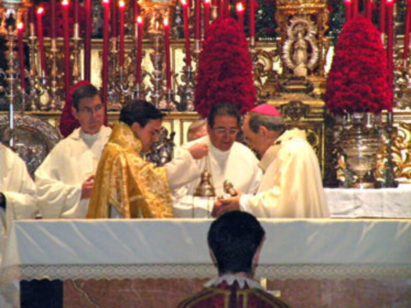 Juan José Asenjo, Arzobispo de Sevilla, presidio la Función Solemne a Jesús de Pasión