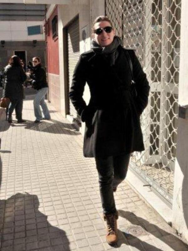 Eugenia Osborne embarazada y su marido van a ver los mellizos de su hermana