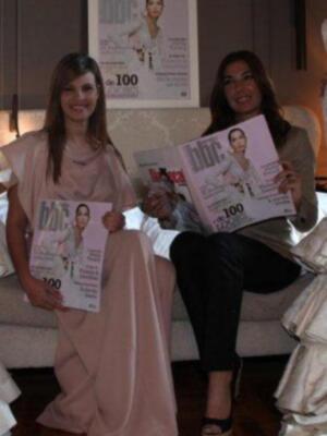 Jessica Bueno, madrina de una revista de bodas