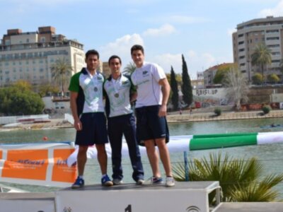 El Campeonato de Andalucía de invierno de piragüismo, para el Náutico Sevilla