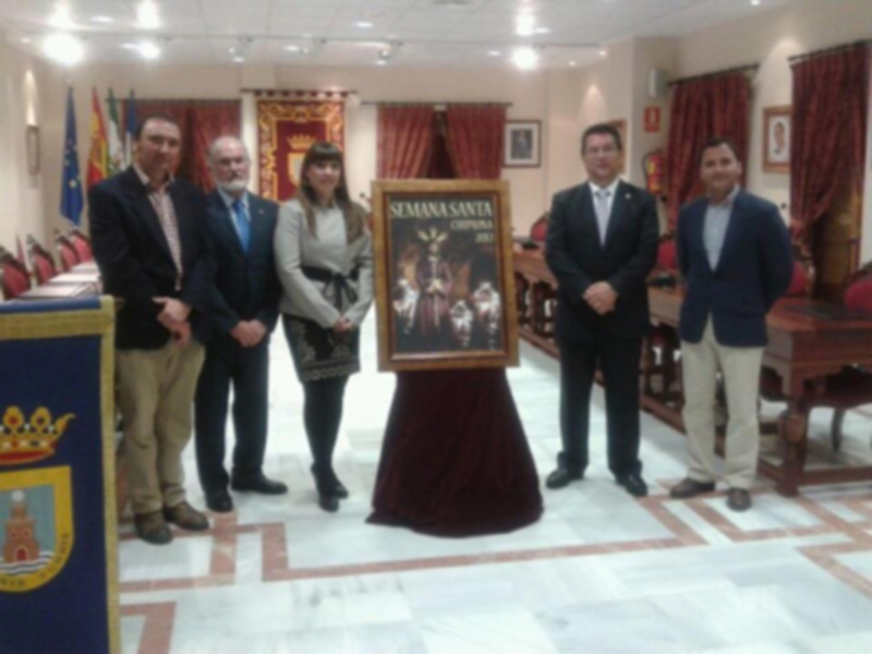 La Delegación de Fiestas presenta el cartel anunciador de la Semana Santa 2012 (Chipiona) 