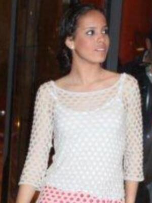 José Fernando ortega apoya a su hermana Gloria Camila en un desfile