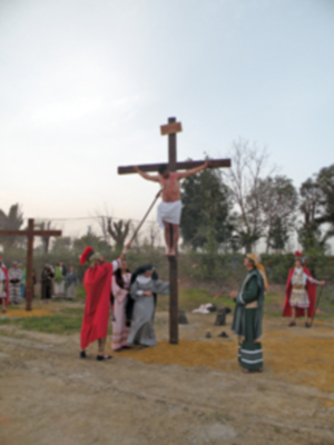 San Ignacio del Viar, celebro humanamente su Semana Santa  2012.