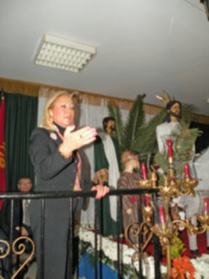 . X Exaltación de la saeta en la Asociación de vecino El Pueblo