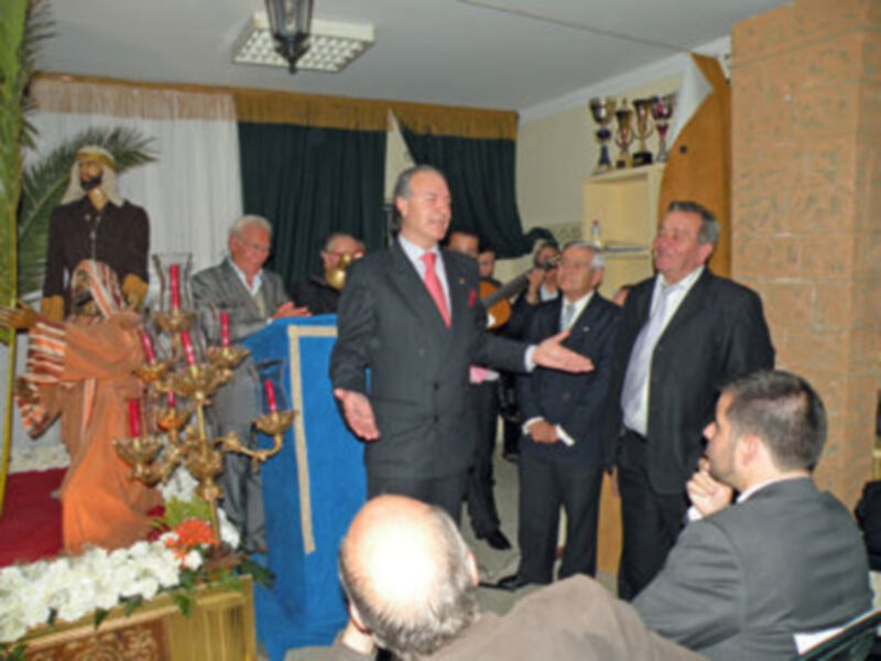 . X Exaltación de la saeta en la Asociación de vecino El Pueblo
