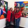 La muestra de pinturas de alumnos del Instituto Caepionis recibe 856 visitas(Chipiona)