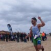 Fernando Domínguez del Activa Jerez triunfador en el primer Triatlón Cross Playas de Chipiona