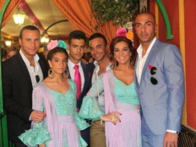 Numerosos personajes conocidos en Feria de Sevilla 2012