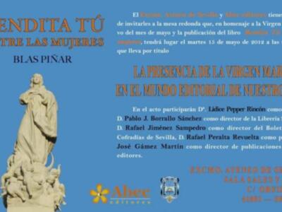 Mesa redonda "La presencia de la Virgen María en el mundo editorial" en el Excmo Ateneo de Sevilla&#8207;