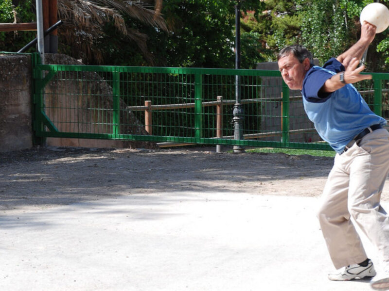 Ernesto Martínez, gran protagonista de la III Copa Diputación Individual de Bolo Andaluz.