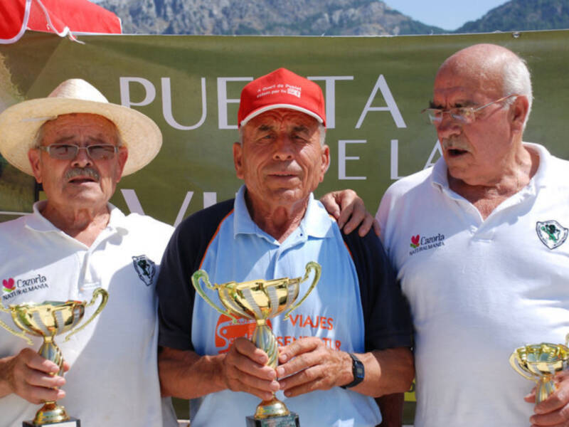 XIV Copa Federación de bolo andaluz: Antonio Castillo, Rey de la Montaña en Cazorla.