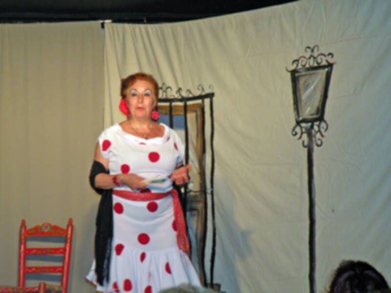 El grupo de teatro volver a empezar, puso el broche de oro de fin decurso del colegio de mayores Ceper del Polígono Norte  de Sevilla.