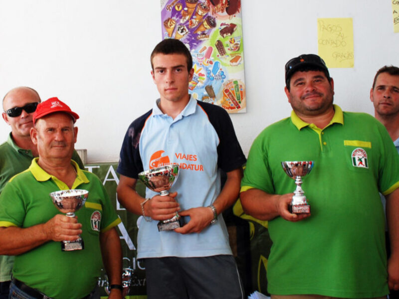 Jaime Martínez Caracoles gana en Villanueva del arzobispo su primer torneo de 1ª categoría.    