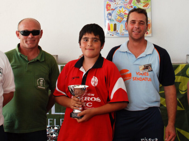 Jaime Martínez Caracoles gana en Villanueva del arzobispo su primer torneo de 1ª categoría.    