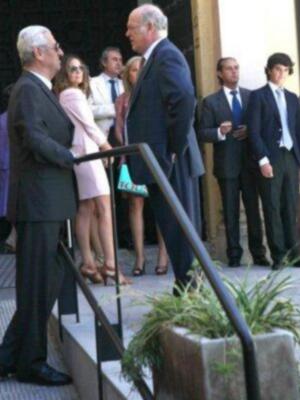 Bautizo de Manuela, nieta de Carmen Tello