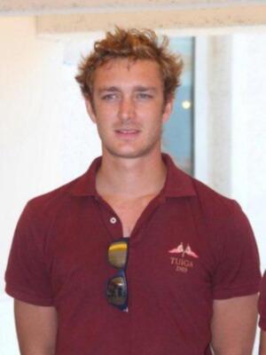 Piere Casiragui, tercer hijo de la Princesa Carolina de Mónaco y miembro de la Tripulación del Tuiga, en "la Semana Clásica de Puerto Sherry"