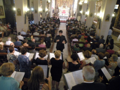 Provincia.Solemne Función Religiosa, en honor al Sr. San Gregorio de Osset, Patrón de Alcalá del Río.
