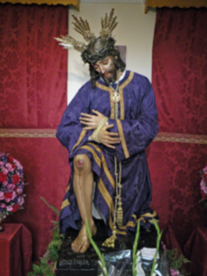 I Devoto de besamanos de Ntro. Padre Jesús de la Caridad en su Tercera Caída de los Príncipes (Sevilla).