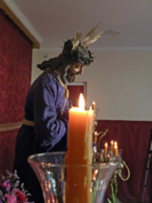 I Devoto de besamanos de Ntro. Padre Jesús de la Caridad en su Tercera Caída de los Príncipes (Sevilla).