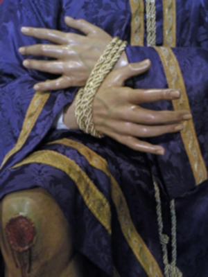 I Devoto de besamanos de Ntro. Padre Jesús de la Caridad en su Tercera Caída de los Príncipes (Sevilla).