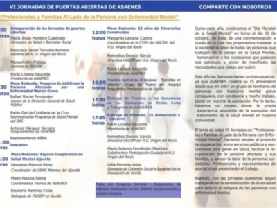 Jornadas Puertas Abiertas ASAENES‏