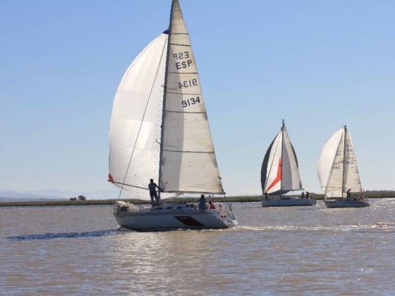El 'Idefix' se proclama vencedor del 47º Ascenso a vela del río Guadalquivir