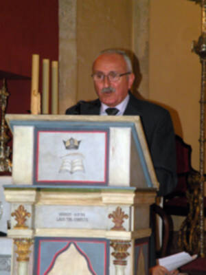 Provincia. El Profesor e Historiador D. Manuel Morales Morales, pronuncio una disertación, 