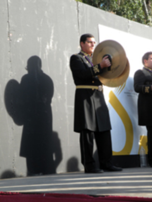 Sevilla. Certamen de Bandas" Música para un altar", en el parque los Principe