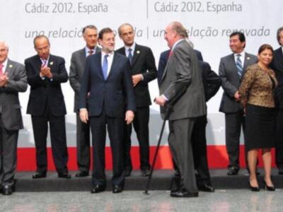 El rey en la cumbre iberoamericana