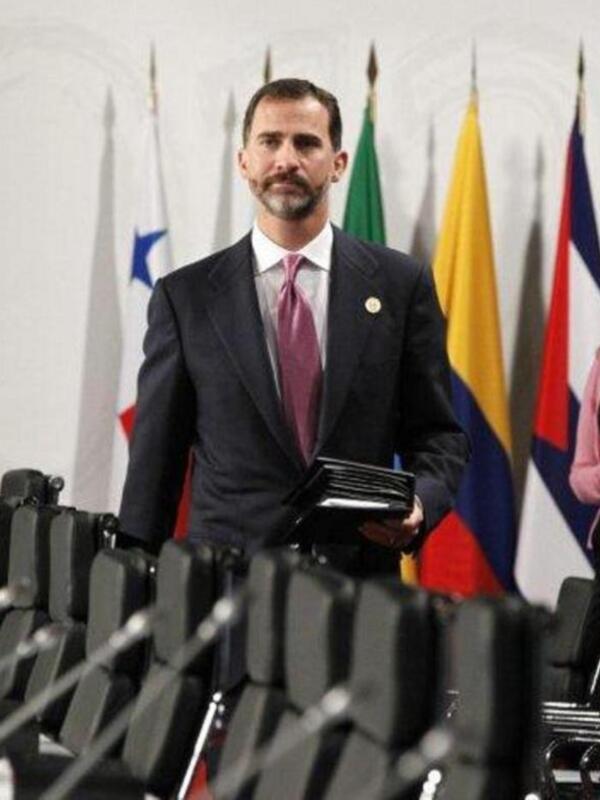 Los reyes y los príncipes en la inauguración de la cumbre iberoamericana